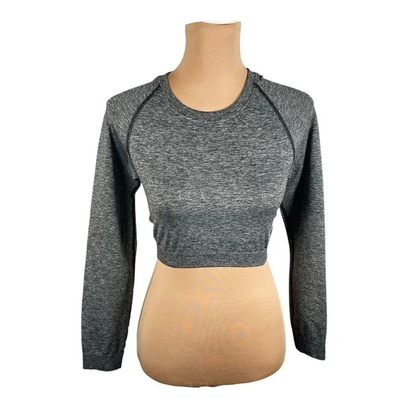 🦈 Gymshark Raglan Sleeve Active Top Medium - Picture 3 of 8